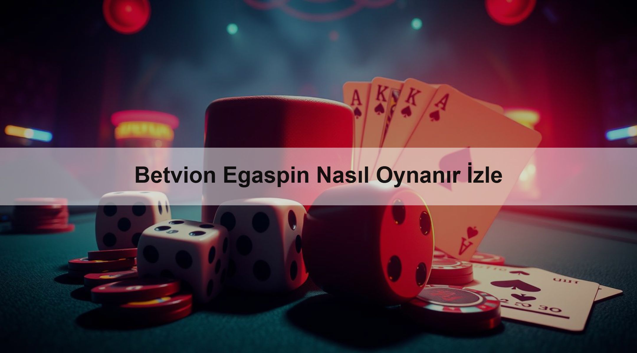 Betvion Egaspin Nasıl Oynanır İzle